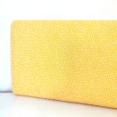 Baumwollstoff - Dotty - gelb - weiß